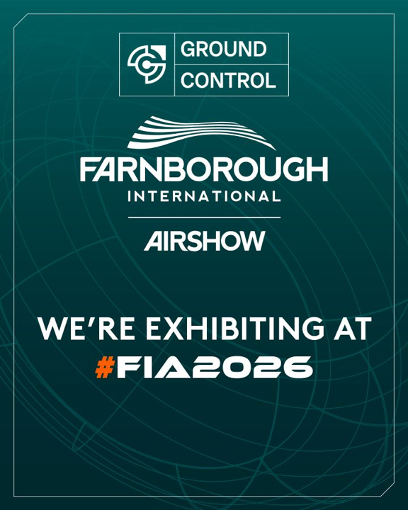 GroundControl exhibiting at Farnborough International Airshow 2026
